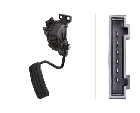 Sensor, gaspedalläge