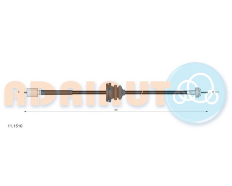 Hastighetsmätarkabel