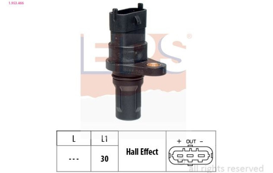 Sensor, kamaxelposition 1.953.466 EPS Facet