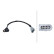 Sensor, kamaxelposition 6PU 009 168-091 Hella