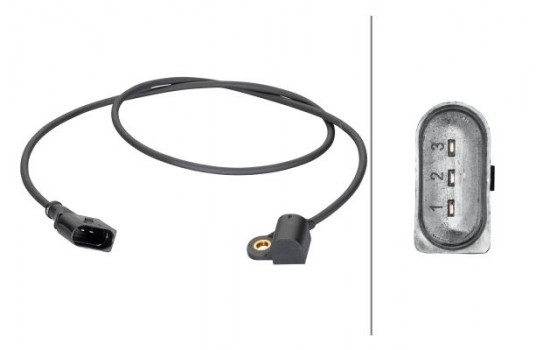 Sensor, kamaxelposition 6PU 013 122-701 Hella