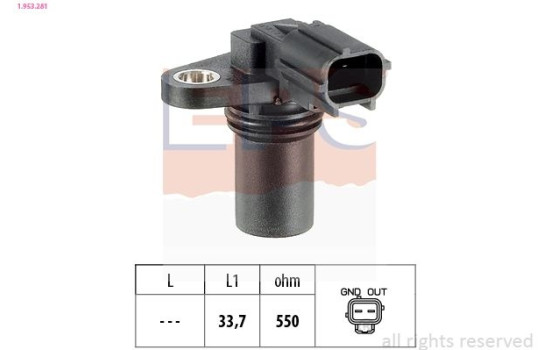 Sensor, kamaxelposition Made in Italy - OE Equivalent 1.953.281 EPS Facet