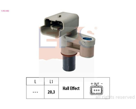 Sensor, kamaxelposition Made in Italy - OE Equivalent 1.953.462 EPS Facet
