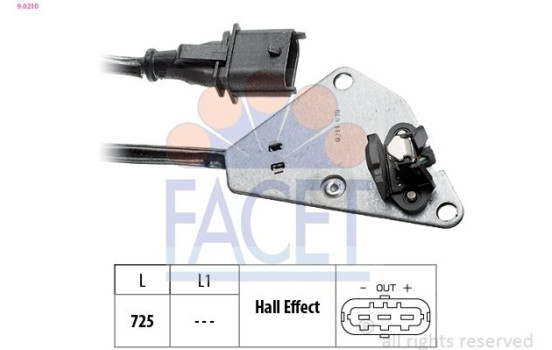 Sensor, kamaxelposition Made in Italy - OE Equivalent