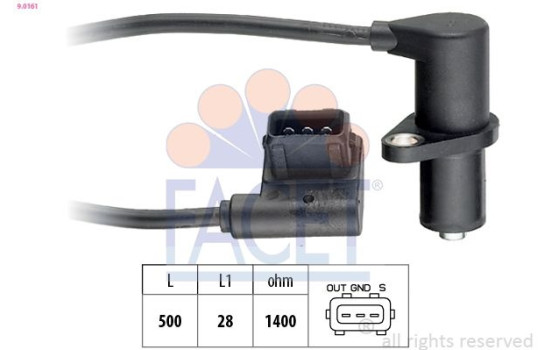 Sensor, kamaxelposition Made in Italy - OE Equivalent