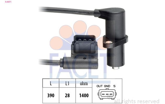 Sensor, kamaxelposition Made in Italy - OE Equivalent