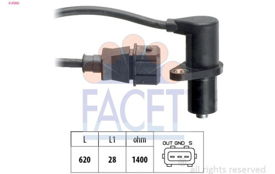 Sensor, kamaxelposition Made in Italy - OE Equivalent