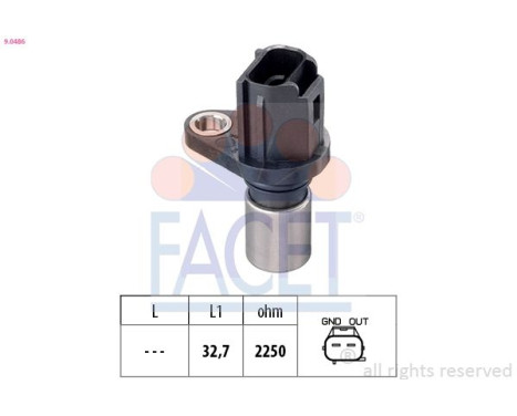 Sensor, kamaxelposition Made in Italy - OE Equivalent