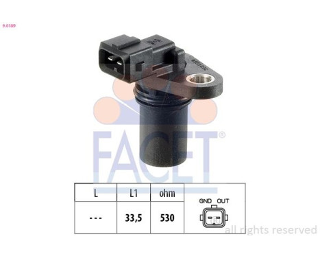 Sensor, kamaxelposition Made in Italy - OE Equivalent