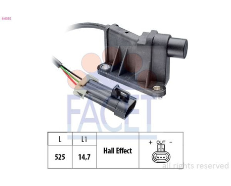 Sensor, kamaxelposition Made in Italy - OE Equivalent