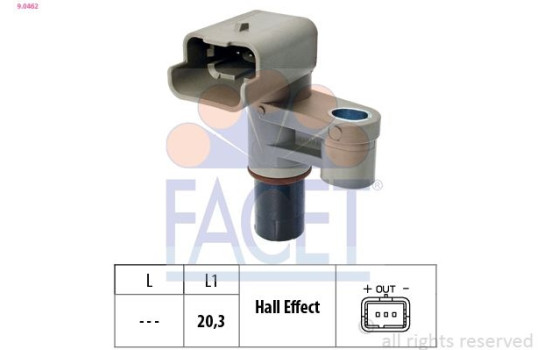 Sensor, kamaxelposition Made in Italy - OE Equivalent