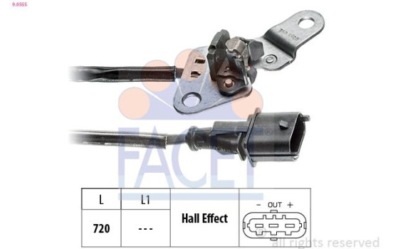 Sensor, kamaxelposition Made in Italy - OE Equivalent