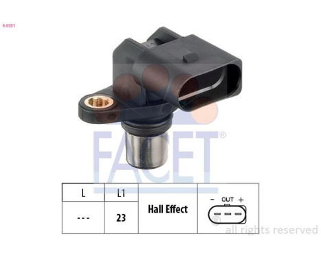 Sensor, kamaxelposition Made in Italy - OE Equivalent