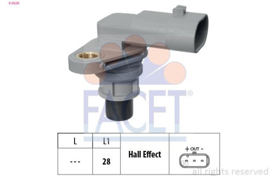 Sensor, kamaxelposition Made in Italy - OE Equivalent