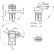 Sensor, kamaxelposition PG-3-8 Bosch, miniatyr 6