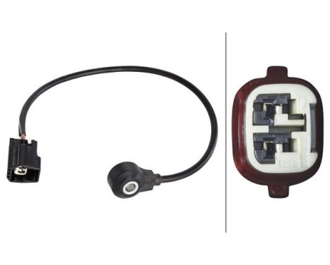 Knackningssensor 6PG 009 108-731 Hella