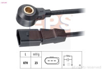 Knackningssensor Made in Italy - OE Equivalent 1.957.047 EPS Facet