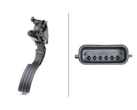 Sensor, gaspedalläge