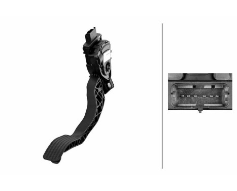 Sensor, gaspedalläge