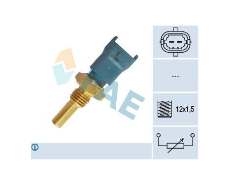 Sensor, bränsletemperatur