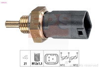 Sensor, kylmedietemperatur Made in Italy - OE Equivalent 1.830.252 EPS Facet