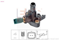 Sensor, kylmedietemperatur Made in Italy - OE Equivalent 1.830.318 EPS Facet