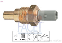 Sensor, kylmedietemperatur Made in Italy - OE Equivalent 7.3161 Facet