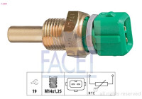 Sensor, kylmedietemperatur Made in Italy - OE Equivalent 7.3204 Facet