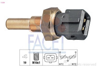 Sensor, kylmedietemperatur Made in Italy - OE Equivalent 7.3229 Facet