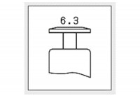 Sensor, kylmedietemperatur