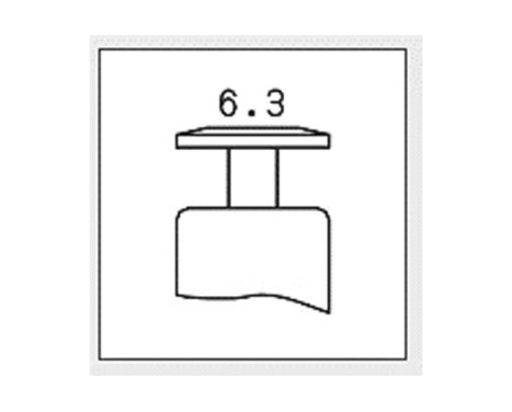 Sensor, kylmedietemperatur