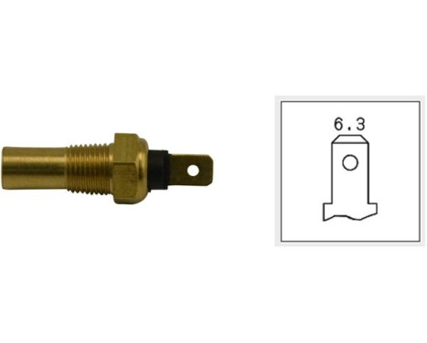 Sensor, kylmedietemperatur