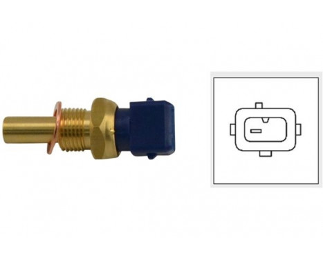 Sensor, kylmedietemperatur