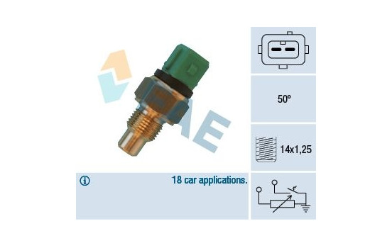 Sensor, kylmedietemperatur