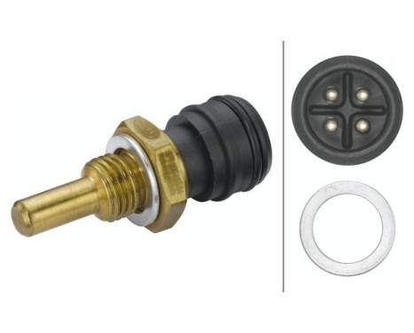 Sensor, kylmedietemperatur