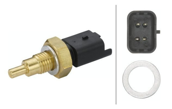 Sensor, kylmedietemperatur, bild 2