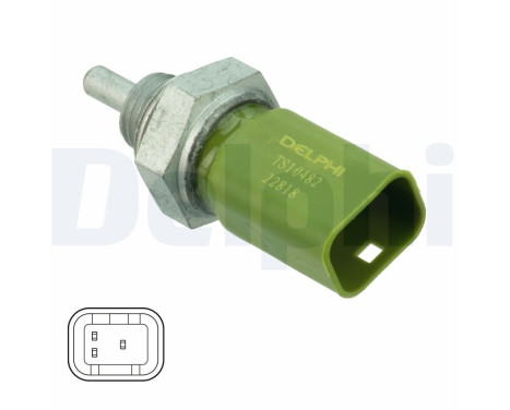 Sensor, kylmedietemperatur