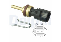 Sensor, kylmedietemperatur