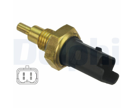 Sensor, kylmedietemperatur