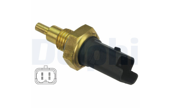 Sensor, kylmedietemperatur
