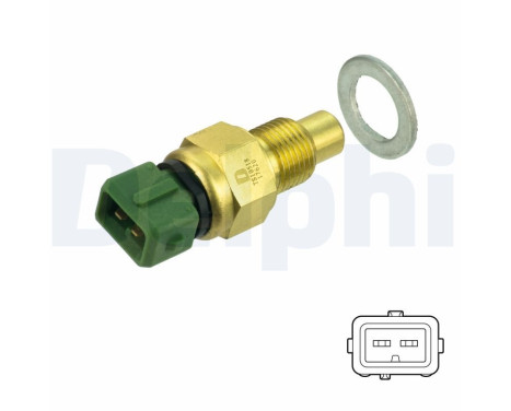 Sensor, kylmedietemperatur