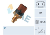 Sensor, kylmedietemperatur