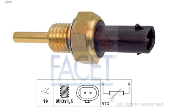 Temperatursensor 7.3407 Facet