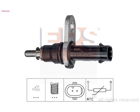 Sensor, bränsletemperatur Made in Italy - OE Equivalent 1.830.356 EPS Facet