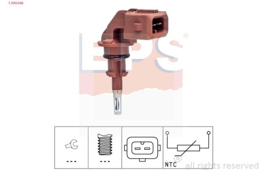 Sensor, insugslufttemperatur Made in Italy - OE Equivalent 1.994.048 EPS Facet