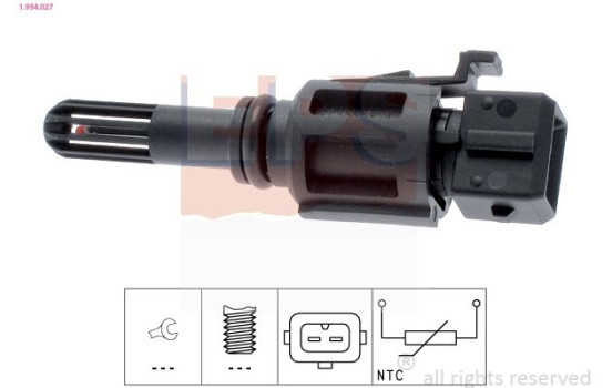 Sensor, insugslufttemperatur Made in Italy - OE Equivalent 1994027 EPS Facet