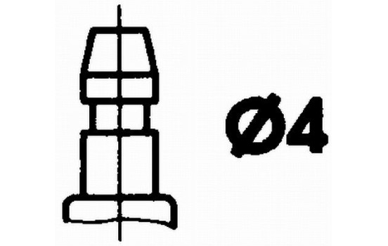 Sensor, kylmedietemperatur, bild 2