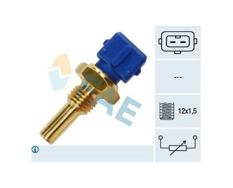 Sensor, kylmedietemperatur