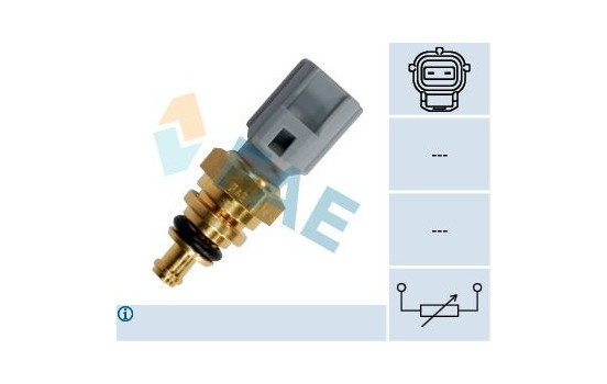 Sensor, kylmedietemperatur