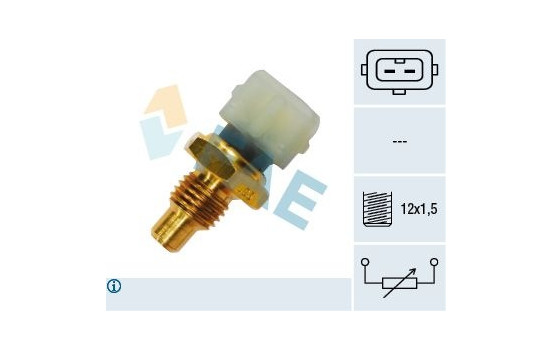 Sensor, kylmedietemperatur